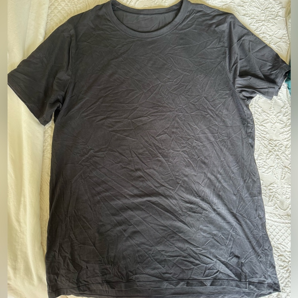 lululemon athletica Black Short Sleeve Tee
